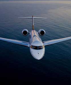 частный перелет на Global Express XRS